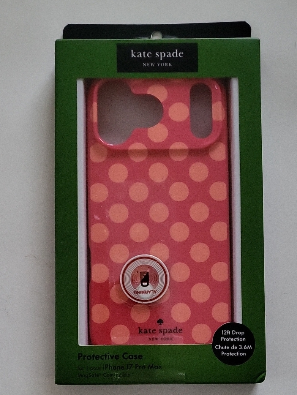 KATE SPADE iPhone 17 PRO Max case Colorblock